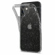 Skaidrus dėklas su blizgučiais Apple iPhone 12 Mini telefonui "Spigen Liquid Crystal Glitter"