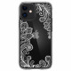 Skaidrus dėklas Apple iPhone 12 Mini telefonui "Spigen Cyrill Cecile White Mandala"