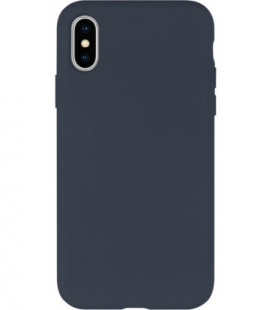 Dėklas Mercury Silicone Case Apple iPhone 12 Pro Max tamsiai mėlynas