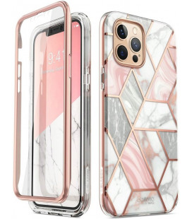 Dėklas su marmuro efektu Apple iPhone 12 Pro Max telefonui "Supcase Cosmo"