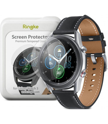 Apsauginis grūdintas stiklas Samsung Galaxy Watch 3 45mm laikrodžiui  \