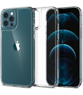 Skaidrus dėklas Apple iPhone 12 Pro Max telefonui "Spigen Quartz Hybrid"