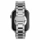 Sidabrinės spalvos apyrankė Apple Watch 8 / 9 / 10 / 11 / SE (40 / 41 / 42 MM) laikrodžiui "Spigen Modern Fit Band"