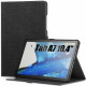 Juodas atverčiamas dėklas Samsung Galaxy Tab A7 10.4 T500/T505 planšetei "Infiland Classic Stand"