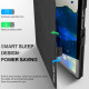 Juodas atverčiamas dėklas Samsung Galaxy Tab A7 10.4 T500/T505 planšetei "Infiland Classic Stand"