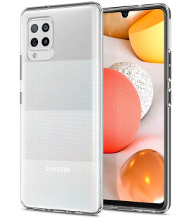 Skaidrus dėklas Samsung Galaxy A42 5G telefonui "Spigen Liquid Crystal"