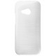 Baltas silikoninis dėklas HTC One Mini 2 telefonui "Jelly Metallic"