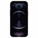 Juodas dėklas Apple iPhone 12/12 Pro telefonui "Spigen Mag Armor"