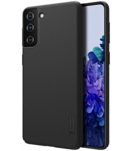 Juodas dėklas Samsung Galaxy S21 Plus telefonui "Nillkin Frosted Shield"