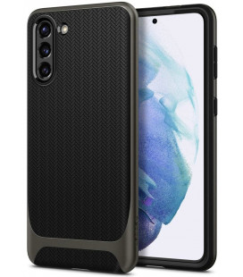 Pilkas dėklas Samsung Galaxy S21 telefonui "Spigen Neo Hybrid"
