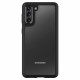 Juodas dėklas Samsung Galaxy S21 telefonui "Spigen Ultra Hybrid"