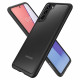 Juodas dėklas Samsung Galaxy S21 telefonui "Spigen Ultra Hybrid"