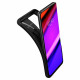 Juodas dėklas Samsung Galaxy S21 Ultra telefonui "Spigen Rugged Armor"