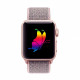 Rožinė apyrankė Apple Watch 4 / 5 / 6 / 7 / 8 / 9 / SE (38 / 40 / 41 mm) laikrodžiui "Tech-Protect Nylon"