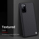 Juodas dėklas Samsung Galaxy S20 FE telefonui "Nillkin Textured Hard Case"