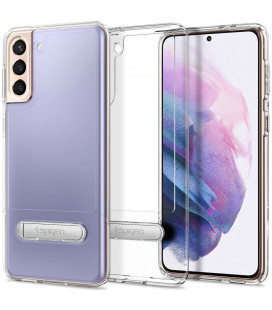Skaidrus dėklas Samsung Galaxy S21 Plus telefonui "Spigen Slim Armor Essential S"