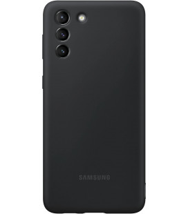 Originalus juodas dėklas "Silicone Cover" Samsung Galaxy S21 Plus telefonui "EF-PG996TBE"