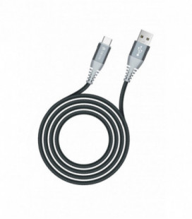 USB kabelis Devia Shark Type-C 1.5m 5A baltas