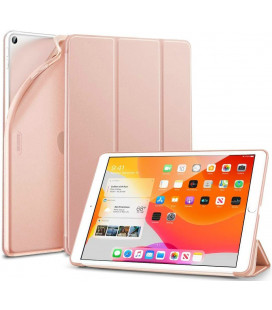 Rausvai auksinės spalvos atverčiamas dėklas Apple iPad 7/8 10.2 2019 / 2020 / 2021 planšetei "ESR Rebound Slim"